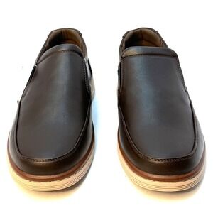 Aston Marc Men's Galt Casual Slip-On Dress Shoe Brown Size 8M NWT/BOX
